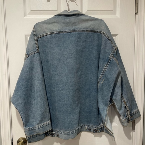 R13 Light Blue Denim Jacket - Picture 4 of 4